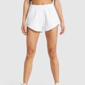 Small Gymshark White Shorts